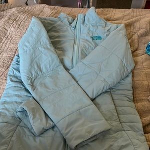 North face blue jacket